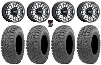 Metal FX Delta Bdlk CC 15'' Wheels Bk 30'' Mongrel SQ Tires Pioneer 1K / Talon