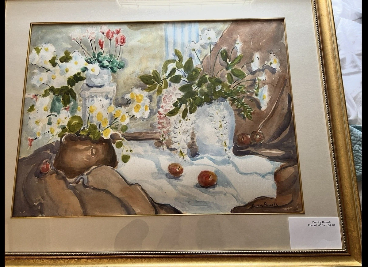 水彩画静物艺术绘画| eBay