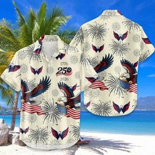 Washington Team Hawaiian Shirt USA 250 Years of Freedom Anniversary 1776-2026