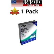 1 Pack Clear Nicotine 21mg Transdermal System Patch Step 1 Exp 06/2028