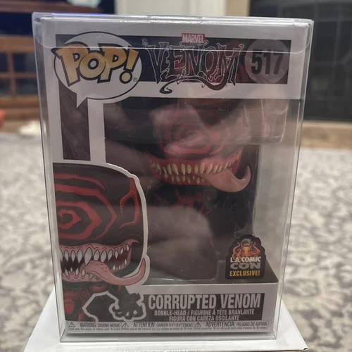 Funko Pop! Figura Vinilo VENENO CORRUPTO 517 L.A. Exclusivo de Comic Con con protector