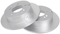 2X A.B.S. Bremsscheibe 17897 FüR KIA