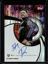 2025 Topps Universe WWE Ethan Page Auto #UNA-EPA