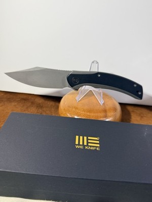 WE KNIFE Snick Frame Lock 19022F-1 Knife CPM 20CV Stainless Titanium Black G10