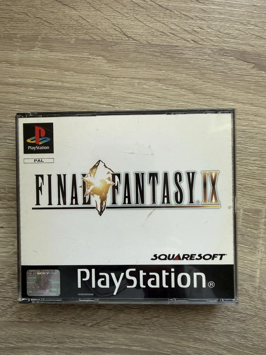 Jeu PS1 Final Fantasy IX - Version Française - Bon état - Boîtier Et Notice