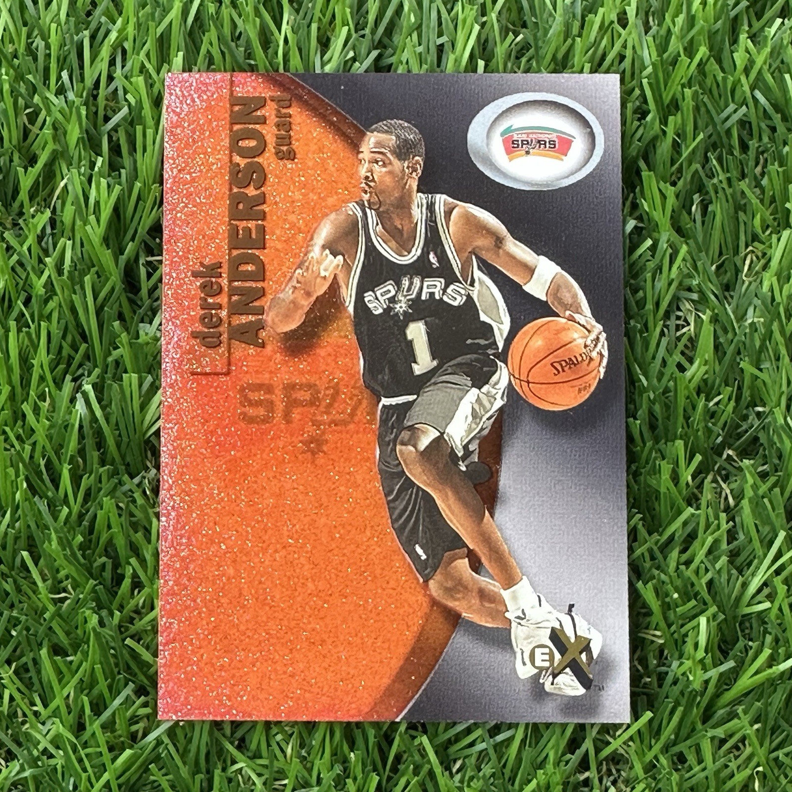 Derek Anderson 034/201 Spurs NBA 2000-01 E-X Essential Credentials Now #82 Card