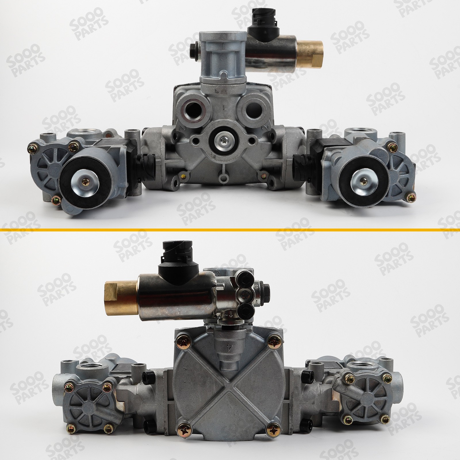 Rear ABS Relay Valve Modulator Package For 4725001320 4725002320 20421945 Wabco