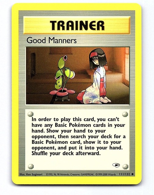 Good Manners #111 (Gym Heroes (2000))