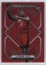 2020-21 Panini Obsidian Electric Etch Red Flood Jae'Sean Tate #160 15wb