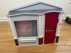 Vintage 2005 BARBIE Totally Real Fold Up Doll House Mattel READ