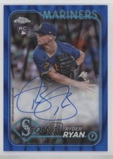 2024 Topps Chrome Rookie Blue RayWave Refractor /150 Ryder Ryan #RA-RR Auto 05ns