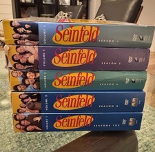 SEINFELD - LOT OF Complete Seasons 1-6 1, 2, 3, 4, 5 and 6 DVD Sets 20 DVDs