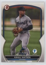 2023 Bowman 1st Edition Kahlil Watson #BPPF-147 uk2