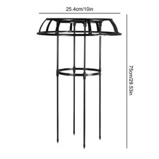 Vertical Umbrella Trellis Tower Garden Trellis Climbing Plants Support for Vine