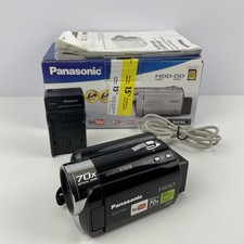 Panasonic SDR-H80 Digital Video Camera Camcorder Black 60GB HDD w/Charger, Box