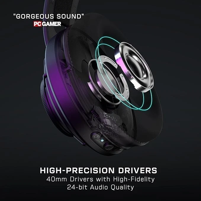 Cuffie da gioco PC Turtle Beach Atlas Air Aperte Wireless per PC PS5 PS4 Mobili - Immagine 3 di 4