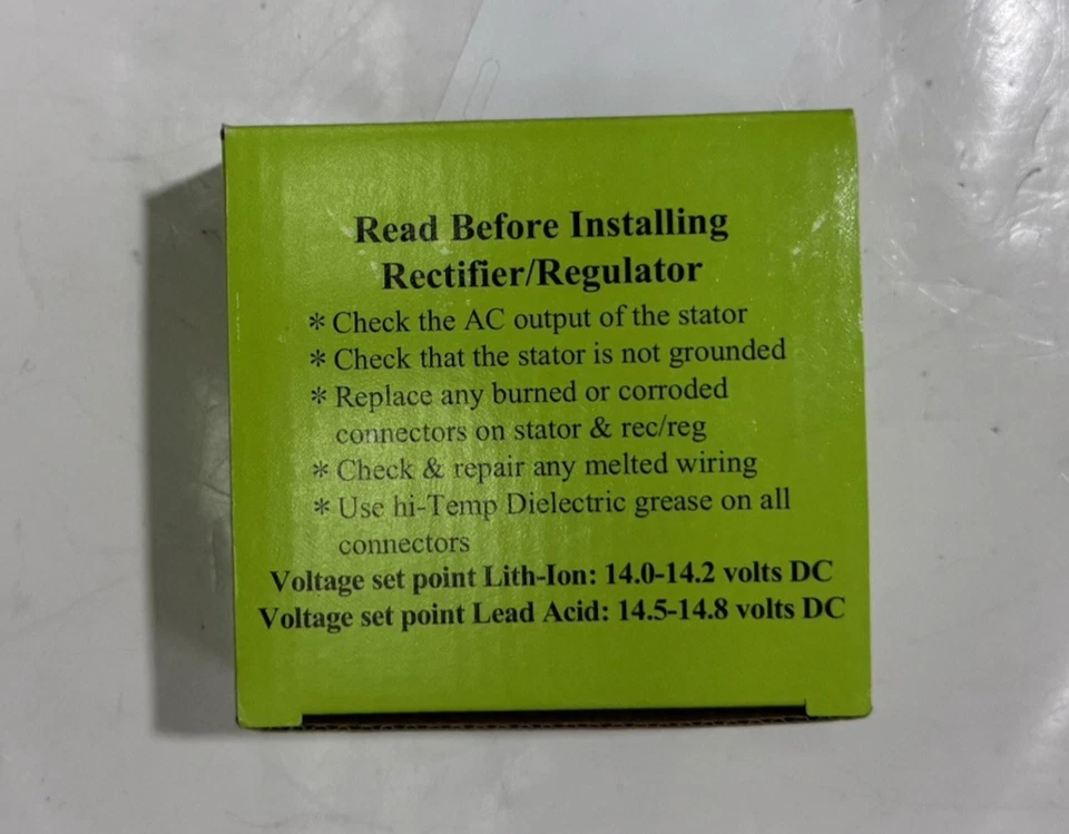 Rick's Motrosport Electrics  Yamaha Reactifier-Regulator #10-419 -NEW- Foto 3 de 4