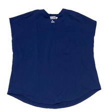 Fabletics Women's XS Evolve OversizedNavy Blue Scrub Top