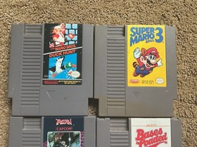 Super Mario Bros 3 (Nintendo, 1985) Duck Hunt,Trojan,bases Loaded