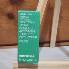 Innisfree Green Tea Enzyme Vitamin C Brightening Cream 0.33oz NEW