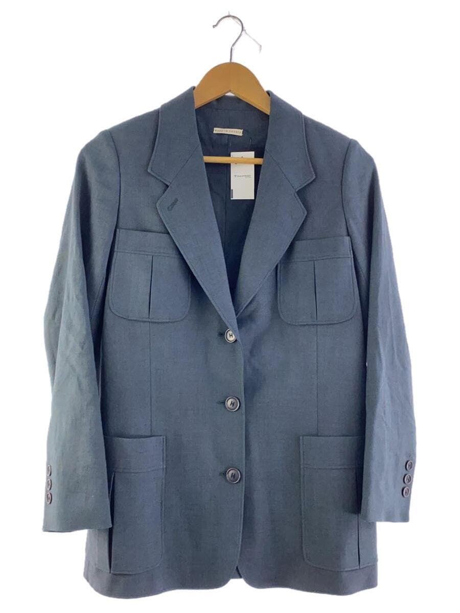 HERMES altra giacca 38 lino grigio