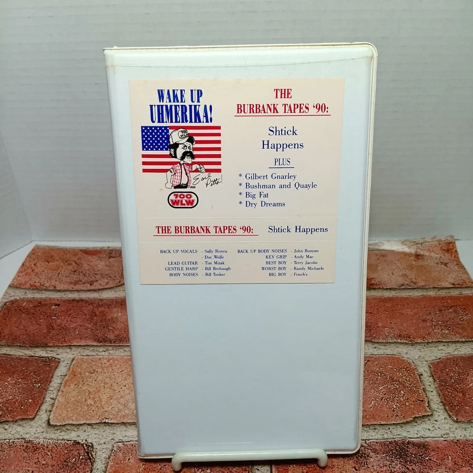 Gary Burbank Tape Lot Shtick Happens Politically Erect World Odor WLW Radio Rare Foto 4 de 4