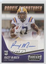 2021 Panini Chronicles Draft Picks Orange Racey McMath #TS-RMM Auto 4g8