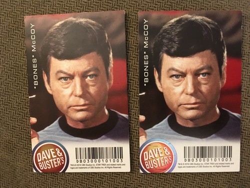 Dave and Buster's Star Trek Original, Aliens & Limited Edition Cards - You Pick - Picture 22 of 84