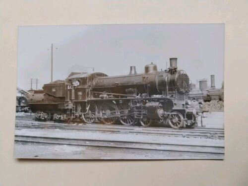 Ungarische Staatsbahn Lokomotive Vintage 1959 Postkarte