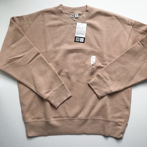Uniqlo U Lemaire Women Crew Neck Long Sleeve Pullover Sweatshirt Large Pink NWT