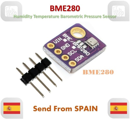 BME280 GY-BME280 Temperature Humidity Barometric Pressure Sensor Module - Imagen 1 de 5