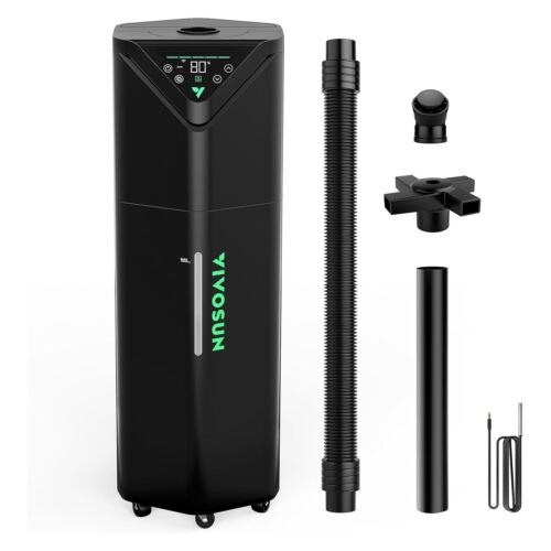 Humidificador ambiental inteligente VIVOSUN AeroStream H19 19L, con temperatura y humedad - Imagen 9 de 9