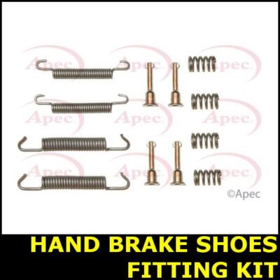 Hand Brake Shoes Fitting Kit Rear FOR F30 F80 2.0 320d 12->18 CHOICE2/2 Apec