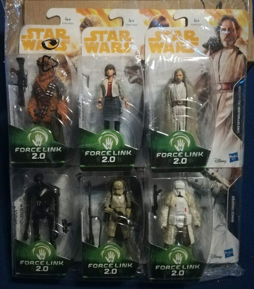 Figurines Star Wars Force Link 2.0 interactives avec effets sonores