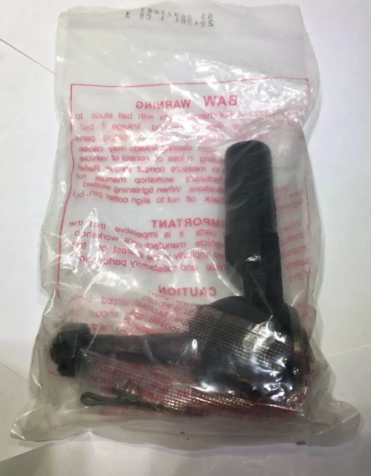 NAPA Part # ES2912 Steering Tie Rod End Outer Chevy Oldsmobile Buick GM Cutlass - Image 3 of 4