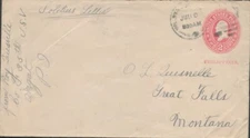 Spanish American War Cover 1900 Philippines Postal Stationery "Soldier's Letter"