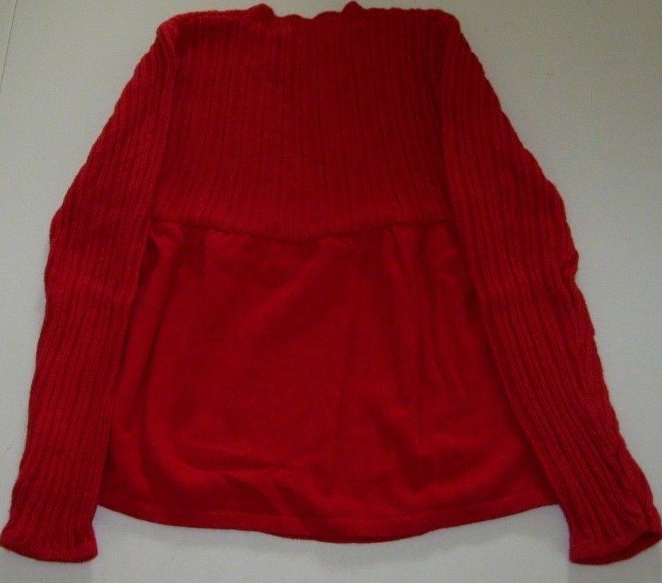 KC PARKER Size 10/12 Red LS Sweater & Size 10 Khaki Cargo Pants eBay