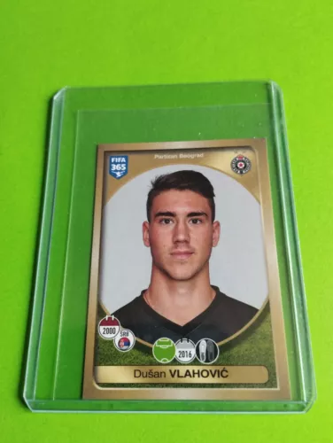 ROOKIE!!! DUSAN VLAHOVIC (FIORENTINA) - FIGURE #366 FIFA 365 2016/17 SANDWICHES