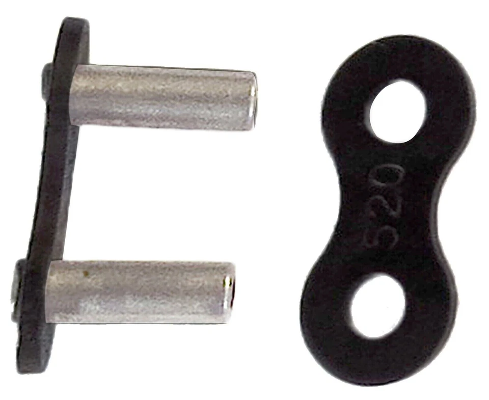 Cadena de transmisión negra para Yamaha Exciter 250 RZ350 SRX250 SRX600 1980-1987 Foto 2 de 4