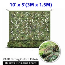 3 Sizes Camo Netting Woodland Military Camouflage Mesh Net for Camping Hunting