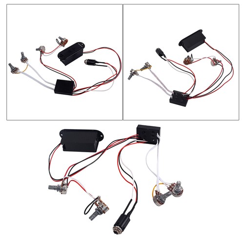 2 Band Bass Magnification Circuit Preamp Equalizer Wiring Harness