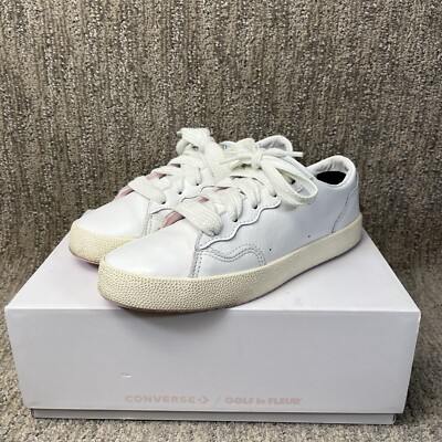 Converse x GOLF le FLEUR GLF 2.0 Brilliant White Shoes 173185C Women s Size 7.5