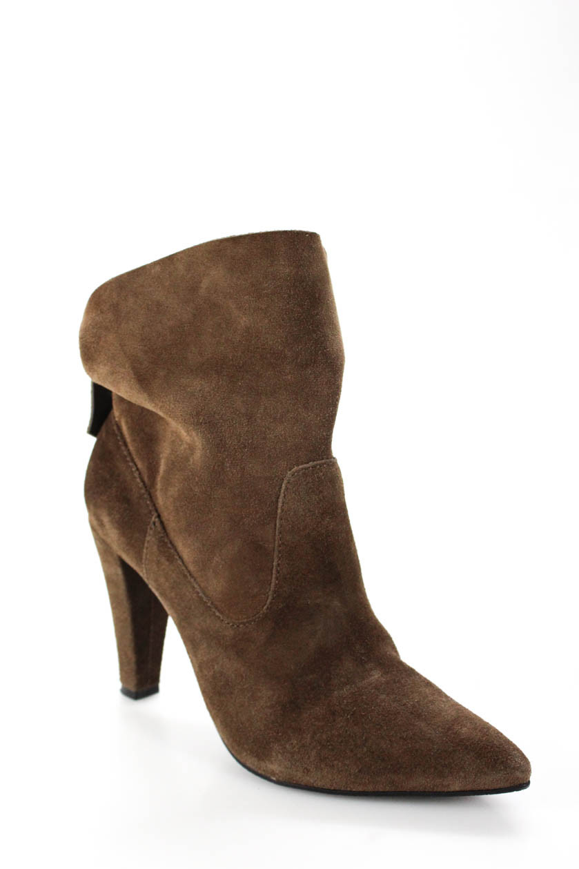 Schutz taco de bloque en punta de mujer al tobillo Botines Gamuza Marrón Talla 40 10 Schutz Schutz Schutz taco de bloque en punta de mujer al tobillo Botines Gamuza Marrón Talla 40 10 mejor servicio