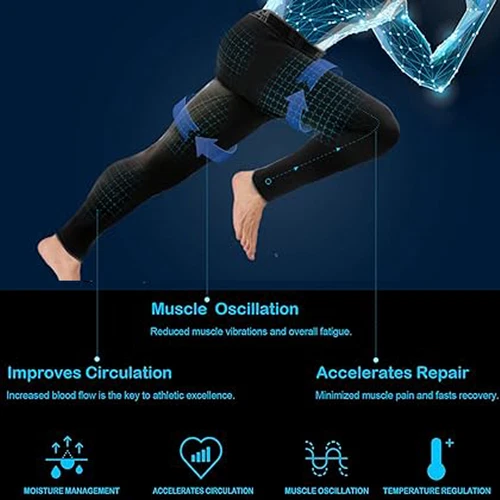 Herren Kompressions Leggings Hose Trousers Fitness Baskerball Jogginghose HEISS - Bild 4 von 24