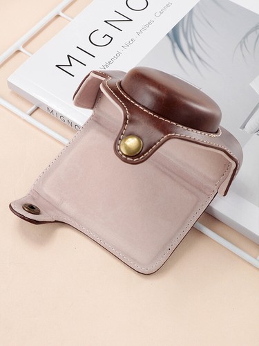 PU Leather Camera Case Bag w/ Adjustable Strap for Sony DSC-RX100 VII VI V IV - Picture 9 of 27