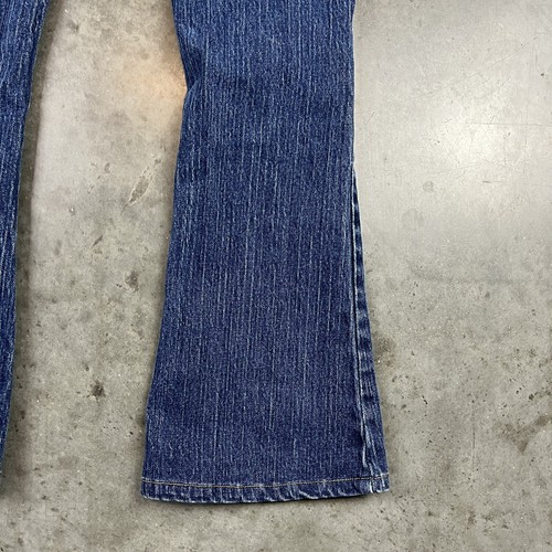 John Galt Jeans Youth Small Blue Medium Wash Y2K Grune Flare Preowned - Picture 8 of 19