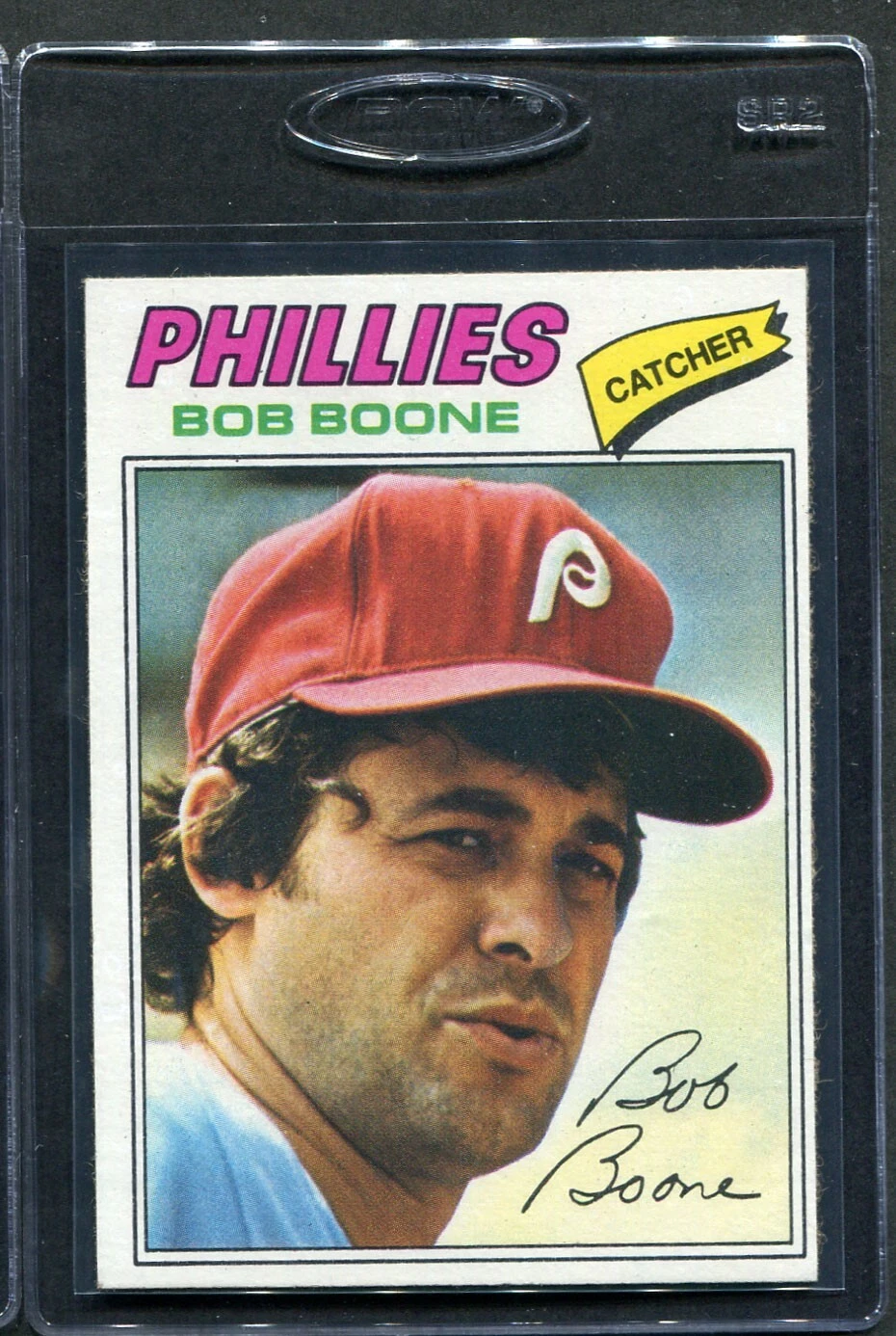 1977 Topps Bob Boone #545 Phillies EX