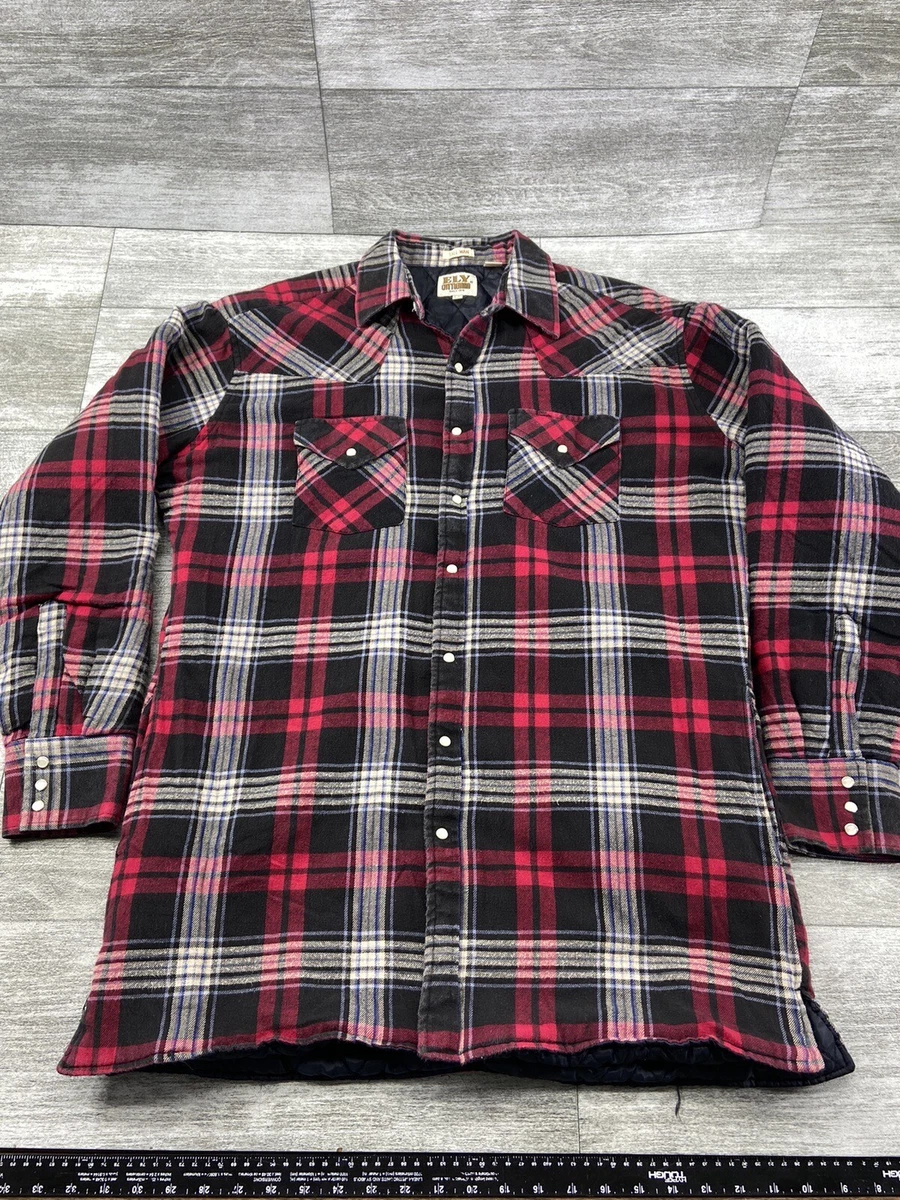 Ely cattleman flannel shirt best sale jacket