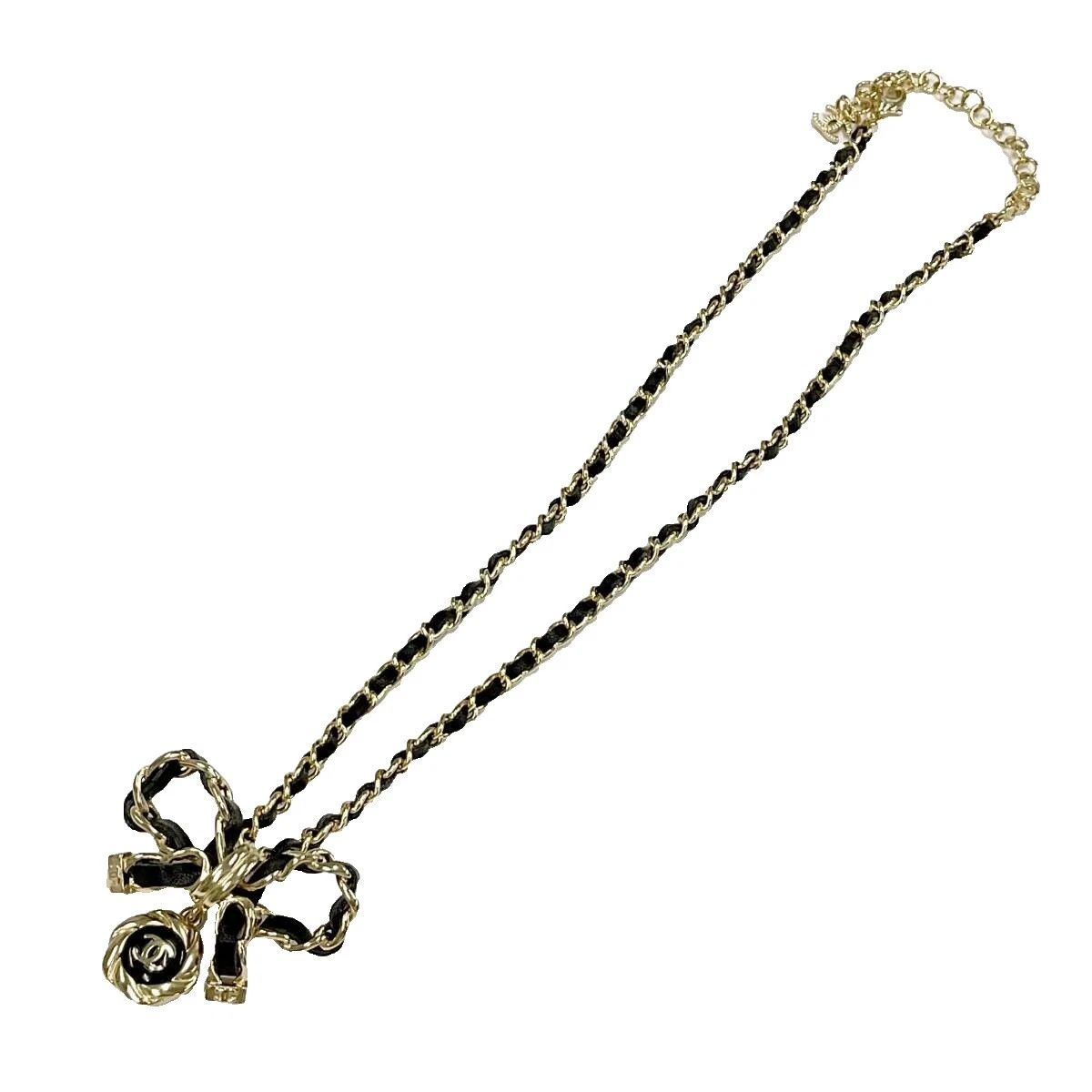 CHANEL Leather Fashion Necklaces & Pendants