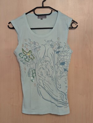 BlindDate Damen Tank Top, Hellbau, Gr. 36